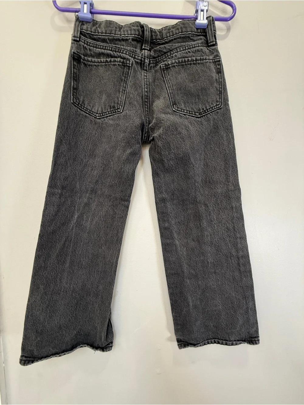 Old Navy Two-Tone Gray Black Flare Jeans